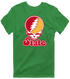 Iowa Stealie Premium Unisex T-Shirt — Design: Iowa State University — Irish Green