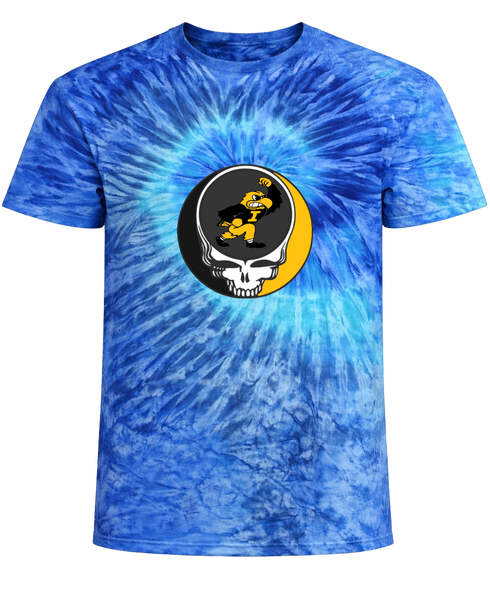 University of Iowa Stealie Tie-Dye T-Shirt
