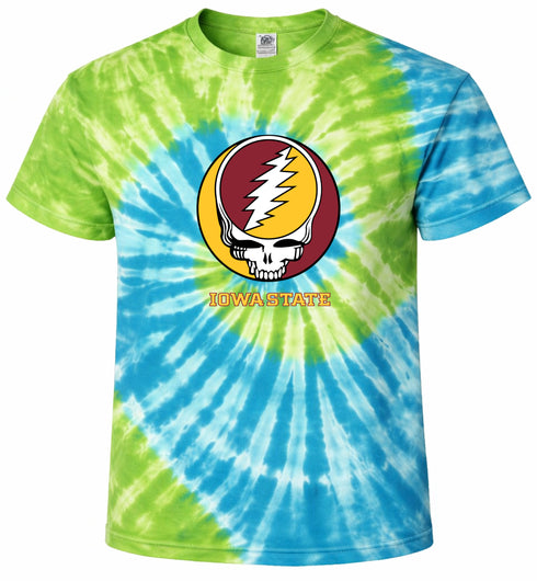 Iowa State University Stealie Tie-Dye T-Shirt