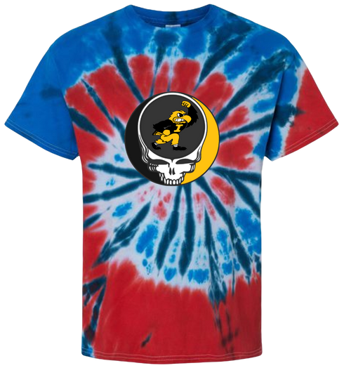 University of Iowa Stealie Tie-Dye T-Shirt