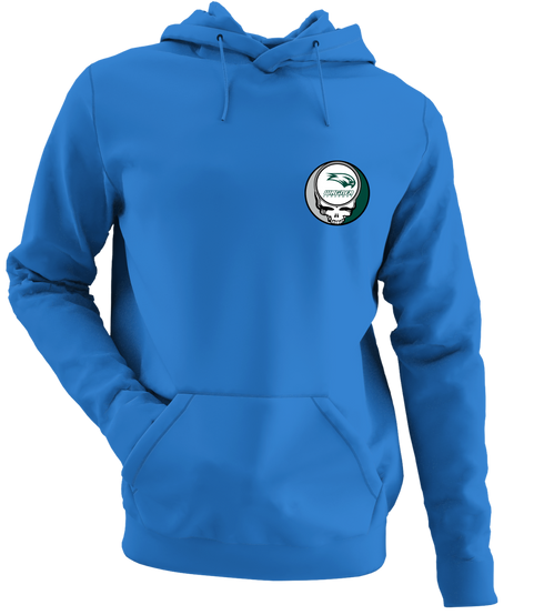 Wagner - Premium Grateful Dead Left Chest Hoodie - Royal