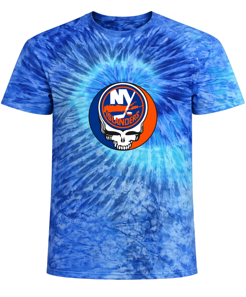 New York Islanders Stealie Tie-Dye T-Shirt