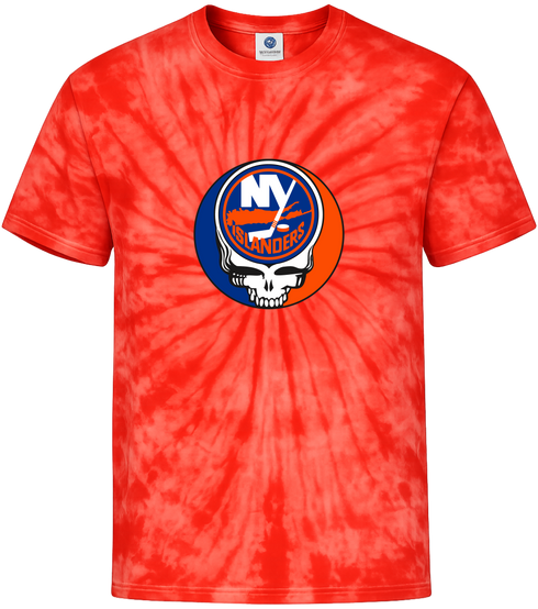 New York Islanders Stealie Tie-Dye T-Shirt