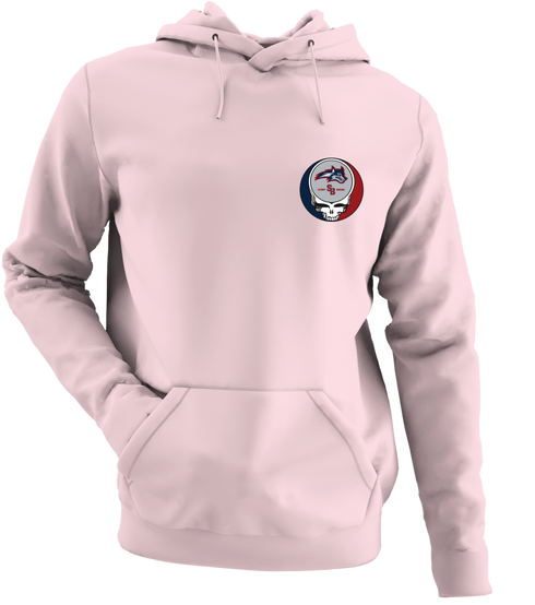 Stony Brook - Premium Grateful Dead Left Chest Hoodie - Light Pink - 4