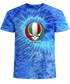 Italy FIFA World Cup Stealie Tie-Dye T-Shirt