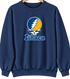 Ithaca Stealie Premium Unisex Crewneck — Design: Ithaca College — Navy