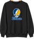 Ithaca Stealie Premium Unisex Crewneck — Design: Ithaca College — Black