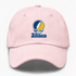 Ithaca Stealie Premium Unisex Dad Hat — Design: Ithaca College — Pink