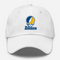 Ithaca Stealie Premium Unisex Dad Hat — Design: Ithaca College — White
