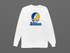 Ithaca Stealie Premium Unisex Long-Sleeve — Design: Ithaca College — White