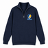 Ithaca Stealie Premium Unisex Quarter-Zip — Design: Ithaca College — Navy