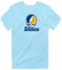 Ithaca Stealie Premium Unisex T-Shirt — Design: Ithaca College — Light Blue