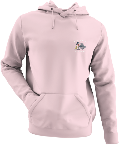 Smoke Show - Life is dead.® - Premium Grateful Dead Left Chest Hoodie - Light Pink - 4