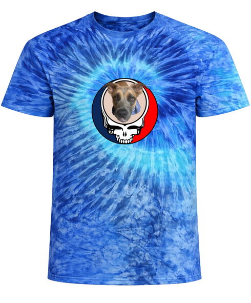 1464 - Custom Stealie Tie-Dye