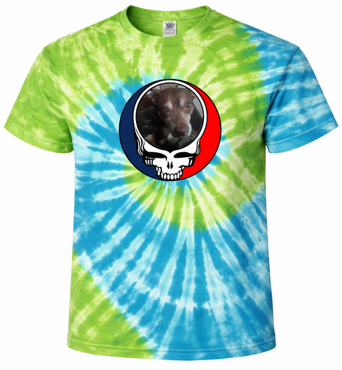 1560 - Custom Stealie Tie-Dye