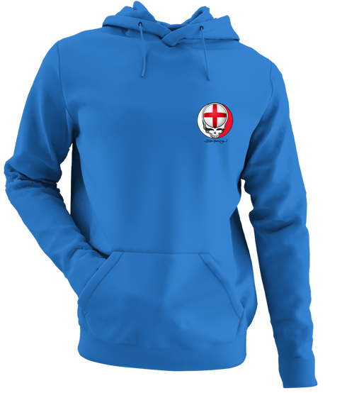 England FIFA World Cup - Premium Grateful Dead Left Chest Hoodie - Royal
