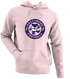 Baltimore Football Dancing Bear - Premium Grateful Dead Hoodie - Light Pink