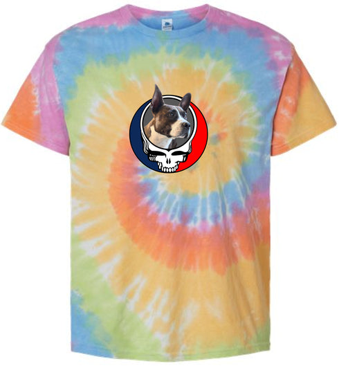 1450 - Custom Stealie Tie-Dye