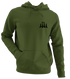 Jerry Road - Life is dead.® - Premium Grateful Dead Left Chest Hoodie - Military Green - 7