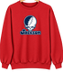 Jackson Stealie Premium Unisex Crewneck — Design: Jackson State University — Red
