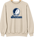 Jackson Stealie Premium Unisex Crewneck — Design: Jackson State University — Sand