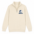Jackson Stealie Premium Unisex Quarter-Zip — Design: Jackson State University — Sand