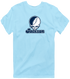 Jackson Stealie Premium Unisex T-Shirt — Design: Jackson State University — Light Blue