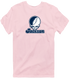 Jackson Stealie Premium Unisex T-Shirt — Design: Jackson State University — Light Pink