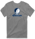 Jackson Stealie Premium Unisex T-Shirt — Design: Jackson State University — Dark Heather