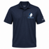 Jackson Stealie Premium Unisex Polo — Design: Jackson State University — Navy