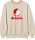 Jacksonville Stealie Premium Unisex Crewneck — Design: Jacksonville State University — Sand