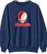 Jacksonville Stealie Premium Unisex Crewneck — Design: Jacksonville State University — Navy