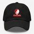 Jacksonville Stealie Premium Unisex Dad Hat — Design: Jacksonville State University — Black