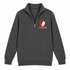 Jacksonville Stealie Premium Unisex Quarter-Zip — Design: Jacksonville State University — Charcoal