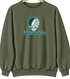 Jacksonville Stealie Premium Unisex Crewneck — Design: Jacksonville University — Military Green