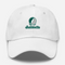 Jacksonville Stealie Premium Unisex Dad Hat — Design: Jacksonville University — White