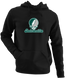 Jacksonville Stealie Premium Unisex Hoodie — Design: Jacksonville University — Black