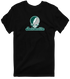 Jacksonville Stealie Premium Unisex T-Shirt — Design: Jacksonville University — Black