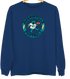 Jacksonville Football Dancing Bear Premium Crewneck — Jacksonville Jaguars — Navy