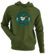 Jacksonville Football Dancing Bear Premium Hoodie — Jacksonville Jaguars — Military Green