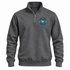 Jacksonville Football Dancing Bear Premium Quarter-Zip — Jacksonville Jaguars — Charcoal
