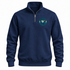 Jacksonville Football Dancing Bear Premium Quarter-Zip — Jacksonville Jaguars — Navy