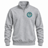 Jacksonville Football Dancing Bear Premium Quarter-Zip — Jacksonville Jaguars — Sport Grey