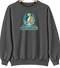 Jacksonville Helmet Stealie Premium Unisex Crewneck — Jacksonville Jaguars — Dark Heather