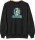 Jacksonville Helmet Stealie Premium Unisex Crewneck — Jacksonville Jaguars — Black