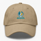 Jacksonville Helmet Stealie Premium Unisex Dad Hat — Jacksonville Jaguars — Khaki