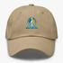 Jacksonville Helmet Stealie Premium Unisex Dad Hat — Jacksonville Jaguars — Khaki