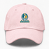 Jacksonville Helmet Stealie Premium Unisex Dad Hat — Jacksonville Jaguars — Pink