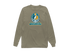 Jacksonville Helmet Stealie Premium Unisex Long-Sleeve — Jacksonville Jaguars — Sandstone