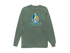 Jacksonville Helmet Stealie Premium Unisex Long-Sleeve — Jacksonville Jaguars — Light Green